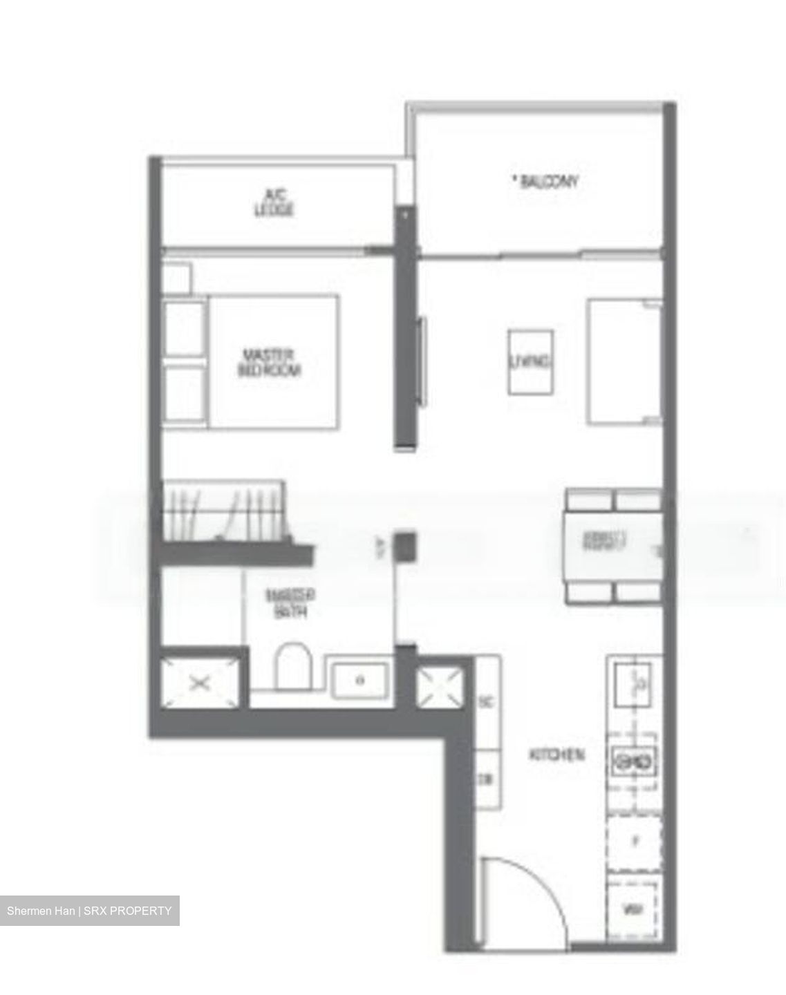 Midtown Modern (D7), Apartment #458249971